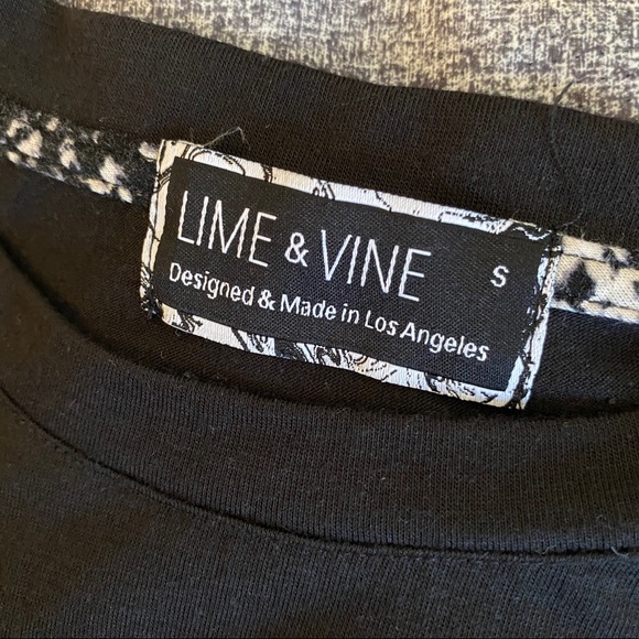 LIME & VINE Single Cut Top - Picture 8 of 8